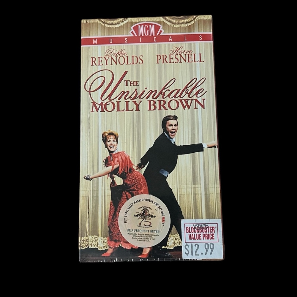 BRAND NEW The Unsinkable Molly Brown VHS